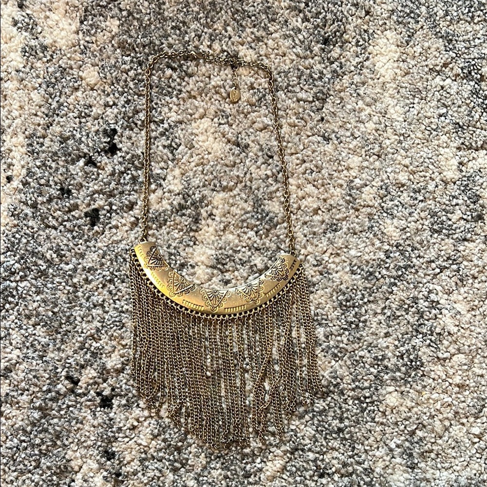 Gold Statement Necklace